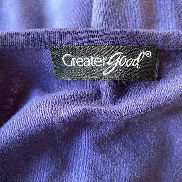 Greater Good Tie Dye long sleeve shirt.  Women's 1X - Picture 4 of 5